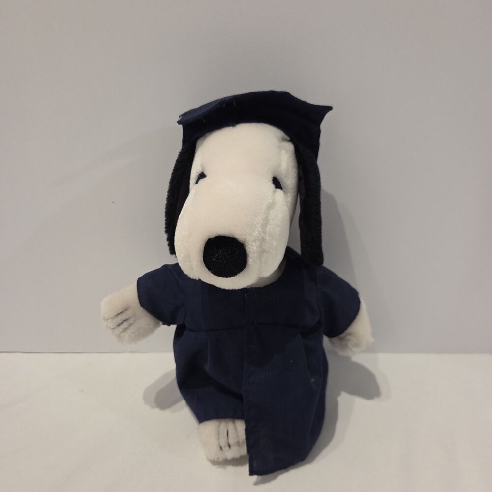 Vintage 1968 Snoopy Graduate Plush by Applause